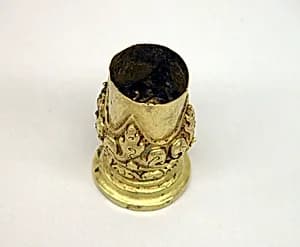 Fitting for a Staff with Tumpal Motif by Unknown Artist