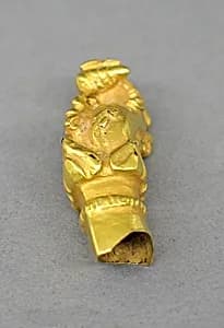 Rod Finial in the Shape of a Foliate Form by Unknown Artist