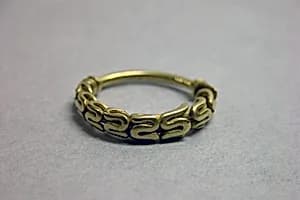 Ring with Repeated Braided Pattern by Unknown Artist