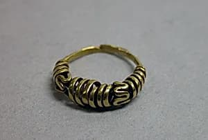 Ring with Twisted Coil Motif by Unknown Artist