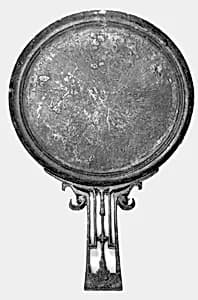 Mirror with handle by Unknown Artist