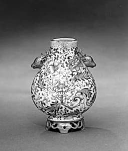 Vase on Stand by Unknown Artist