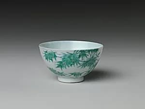 Wine Cup with Bamboo (one of a pair) by Unknown Artist