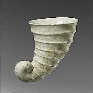 Vessel in the Form of a Horn by Unknown Artist