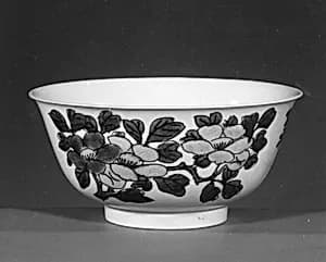 Bowl (one of a pair) by Unknown Artist
