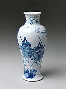 Vase with Warrior by Unknown Artist