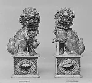 Figure of a Lion by Unknown Artist