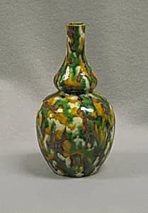 Vase in the shape of a gourd by Unknown Artist