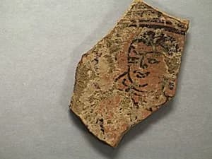 Shard: Face from Inside of Vessel by Unknown Artist
