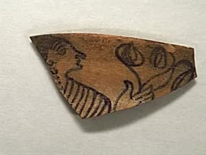 Shard: Offerer with Flower by Unknown Artist