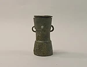 Lime Container in the Form of a "Mloko" Drum by Unknown Artist