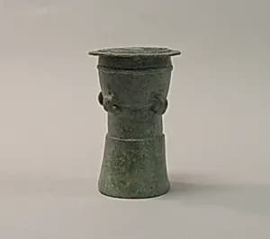 Lime Container in the Form of a "Mloko" Drum by Unknown Artist