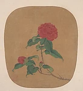 Camellia Flowers by Unidentified artist