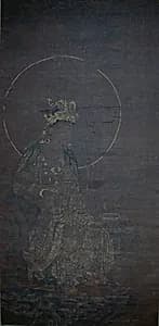 Seated Guanyin by Unidentified artist|Wu Daozi