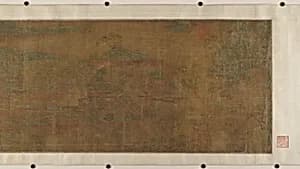 Landscape of Qin Palaces by Unidentified artist|Zhao Boju