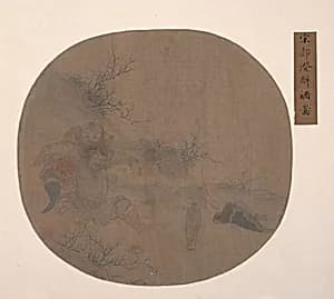 Landscape with Drunken General and Servant by Unidentified artist|Hao Cheng