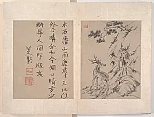 Album of miscellaneous paintings by Bada Shanren (Zhu Da)
