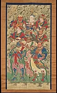 Nine Guardian Kings by Unidentified artist