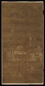 Sages in a Bamboo Grove by Unidentified artist