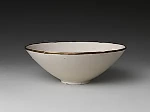 Bowl with Peonies by Unknown Artist