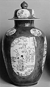 Covered Jar by Unknown Artist