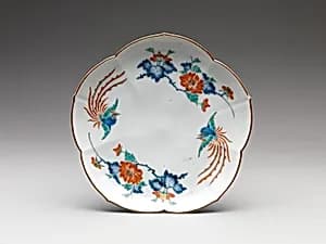Dish with Phoenixes by Unknown Artist