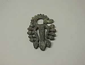 One of a Pair of Ear Pendants by Unknown Artist