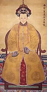 Portrait of Yongzheng Empress (1723–1735) by Unidentified artist