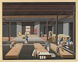 Packing Porcelain in Canton for Shipment to the West by Unidentified artist