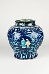 Jar with scholars by Unknown Artist