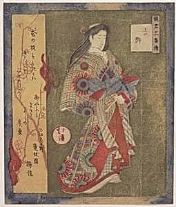 Figure of a Woman by Totoya Hokkei