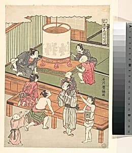 The Seventh Month by Ishikawa Toyomasa