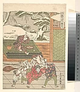 The Twelfth Month by Ishikawa Toyomasa
