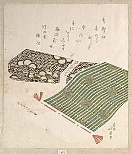 Pattern of Plum Blossom by Totoya Hokkei