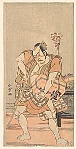 The Actor 2nd Nakamura Sukegoro as a Robber by Katsukawa Shunshō　勝川春章