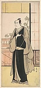 The Actor Ichikawa Monnosuke II as a Kyokaku by Katsukawa Shunkō