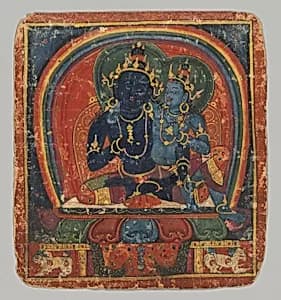 Initiation Card (Tsakalis): Akshobya by Unknown Artist