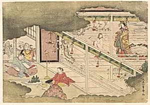 An Incident from the Tales of Ise (Ise Monogatari) by Kitao Shigemasa