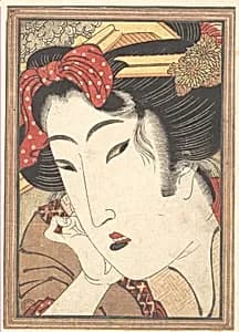 Rejected Geisha from Passions Cooled by Springtime Snow by Keisai Eisen