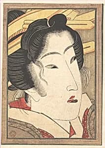 Rejected Geisha from Passions Cooled by Springtime Snow by Keisai Eisen