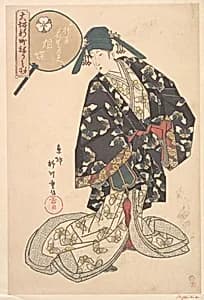Hanazono of Nakaori-ya by Yanagawa Shigenobu