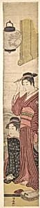 Two Geisha by Torii Kiyonaga