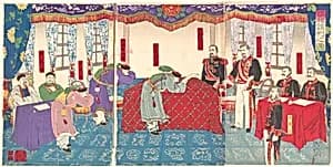 Negotiations after the Sino-Japanese War by Keisai