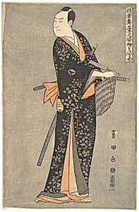 Kabuki Actor Sawamura Sōjūrō III, from the series Portraits of Kabuki Actors on Stage (Yakusha butai no sugata-e) by Utagawa Toyokuni I