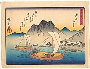 東海道五十三次　舞坂 by Utagawa Hiroshige