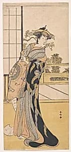The Actor Segawa Kikunojo 3rd in a Female Role by Katsukawa Shunkō