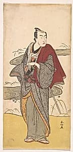 The Actor Matsumoto Koshiro 4th as a Man by Katsukawa Shunkō