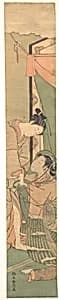 Parting of Lovers: The Morning After by Suzuki Harunobu