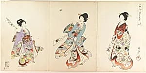 Chiyoda Castle (Album of Women) by Yōshū (Hashimoto) Chikanobu