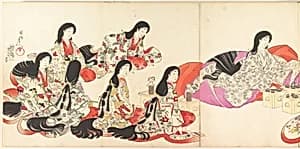 Chiyoda Castle (Album of Women) by Yōshū (Hashimoto) Chikanobu